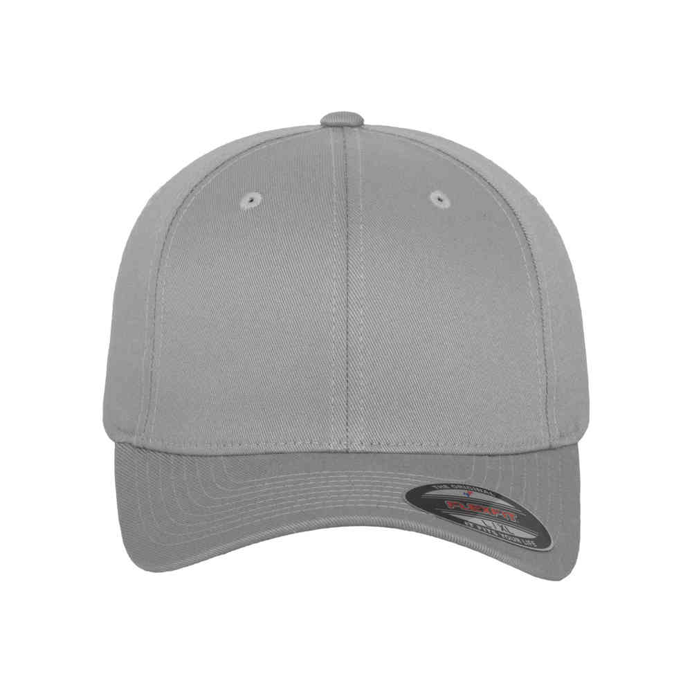 Urban Classics - Wooly Combed Casquette flexfit - Couleur argent